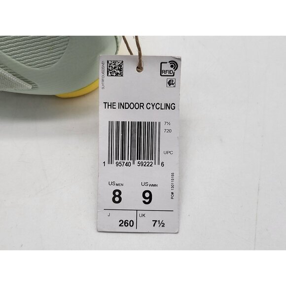 Adidas The Indoor Mens‎ Cycling Shoe Size 8 Blue GX1668 - Picture 10 of 11